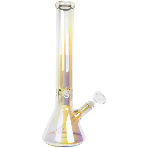 16" IRIDESCENT BEAKER BONG